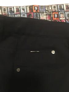 Pantalon super extensible AU NOIR Homme 34-34 x30 po long. jambe - Photo 9