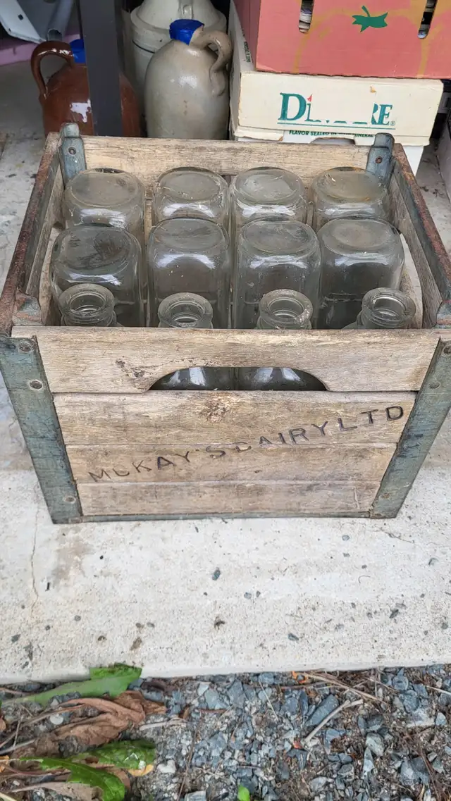 Antique Milk Bottles