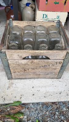 Antique Milk Bottles