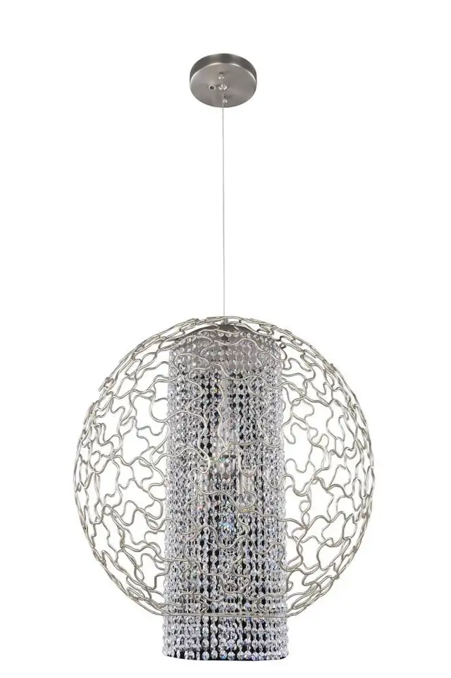 Allegri Mundo Crystal Globe Pendant 020050-022