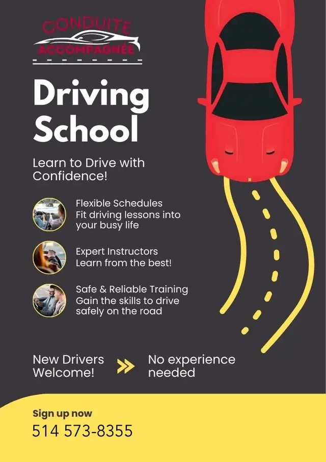 Driving lessons in Laval - Preparation for SAAQ exam