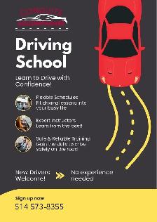 Driving lessons in Laval - Preparation for SAAQ exam