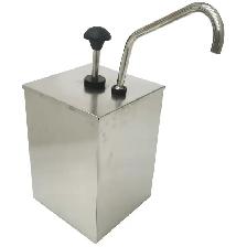 304SS Sauce Pump Single Squeeze Condiment Dispenser 25L 020280