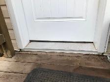 selling thresholds, also bottom door sweep. free estimate.A c - Photo 2