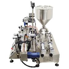 2 Head 8mm Nozzle Fully Automatic Paste Filler Machine 160381 - Photo 2