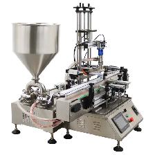 2 Head 8mm Nozzle Fully Automatic Paste Filler Machine 160381 - Photo 5