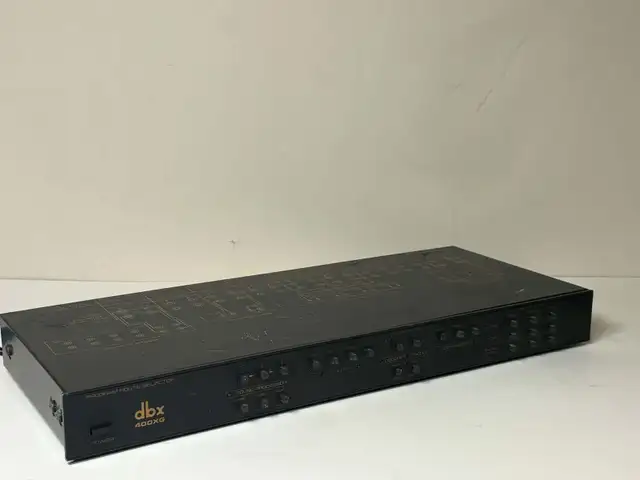 dbx 400XG Program Route Selector