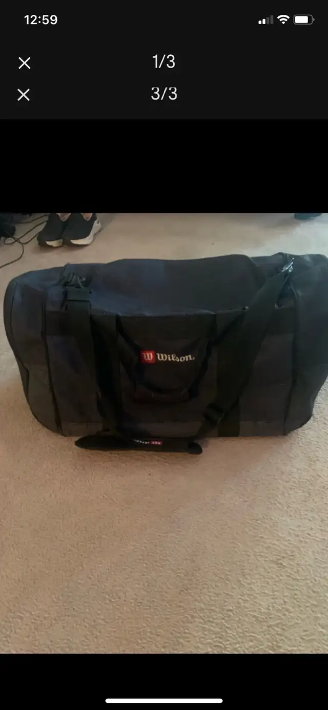 Braynew duffel bag!