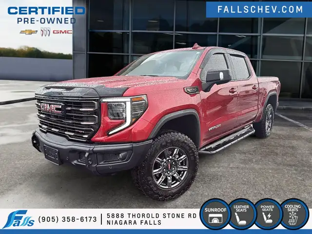2025 GMC Sierra 1500 AT4X LEATHER,SUNROOF,6.2L,COOLED SEATS