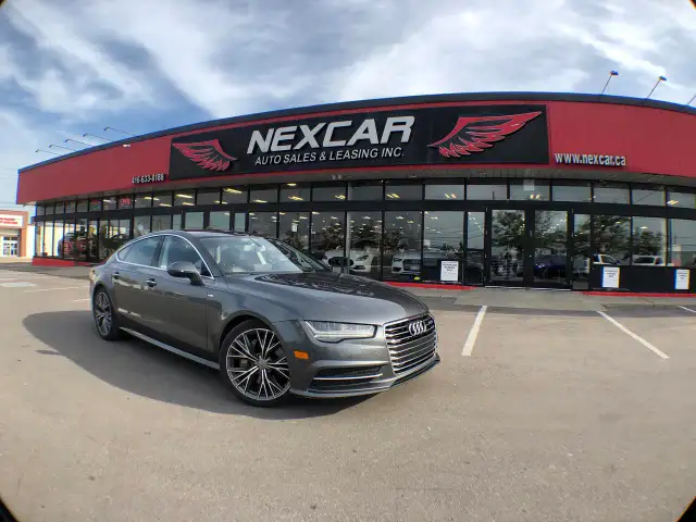 2018 Audi A7 PROGRESSIV AWD LEATHER SUNROOF NAV B/SPOT L/ASSIST