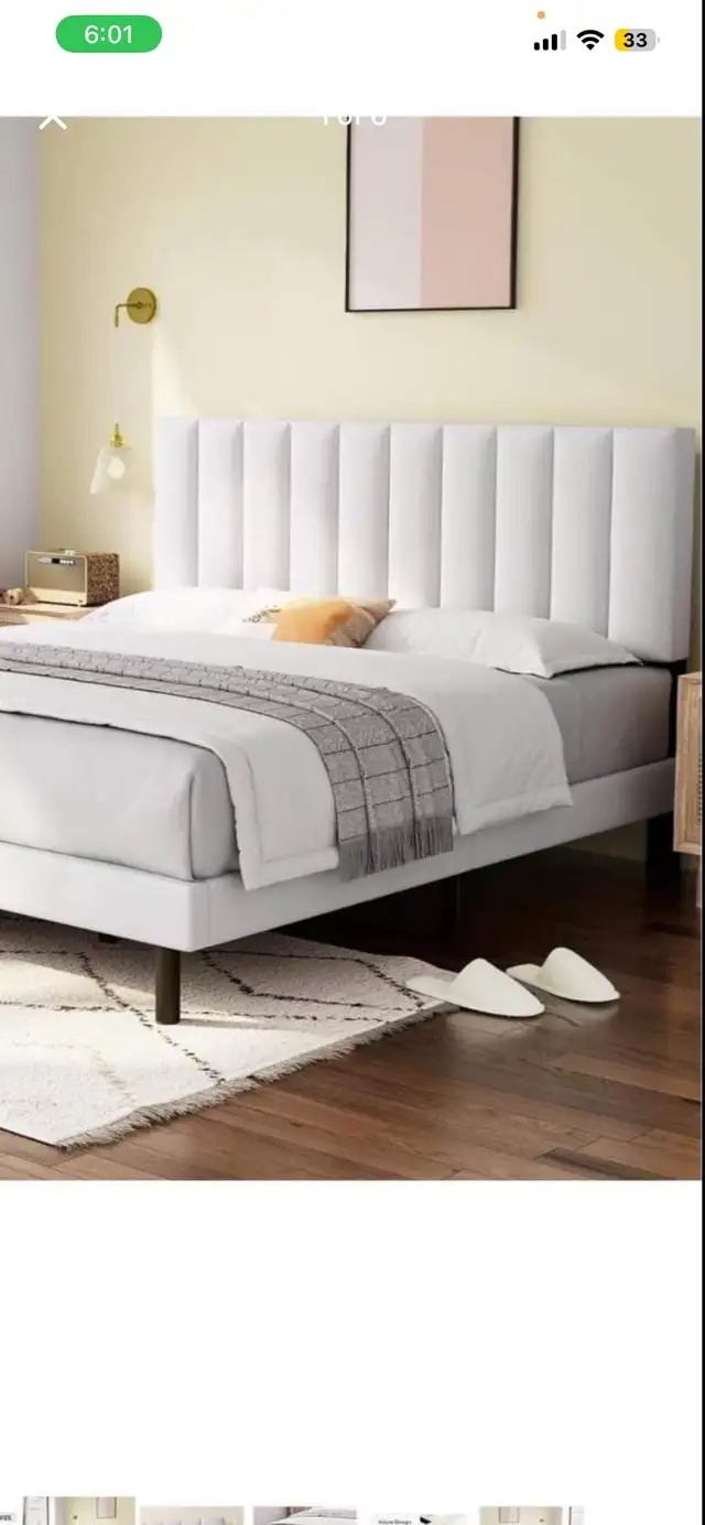 Brand New KING Platform Frame (IN BOX!) & Delivery