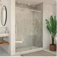 FRAMELESS GLASS SHOWER DOOR. DREAMLINE ENIGMA - Photo 2