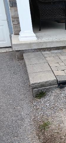 free step wall block and coping 4 feet
