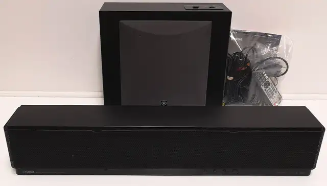 Yamaha YSP-800 Soundbar with YST-FSW 100 Subwoofer