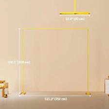 golden arch for wedding or party decoration for rent - Photo 7