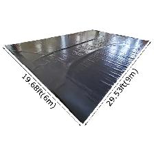 HDPE Flexible Water Garden Fish Pond Liner 20'30'20mil 056562 - Photo 4