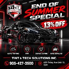 AUTO TINTING, REMOTE STARTER, PPF & CERAMIC COATING
