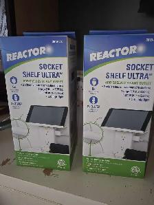 reactor socket shelf bnib