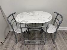 Small table with two matching chairs