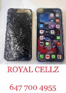 iPhone Screen broken lcd damaged on site Replacment Mississauga