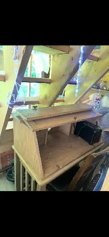Oak Folding Desk
