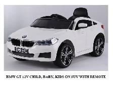 BMW GT 12V CHILD, BABY, KIDS RIDE ON SUV WITH REMOTE