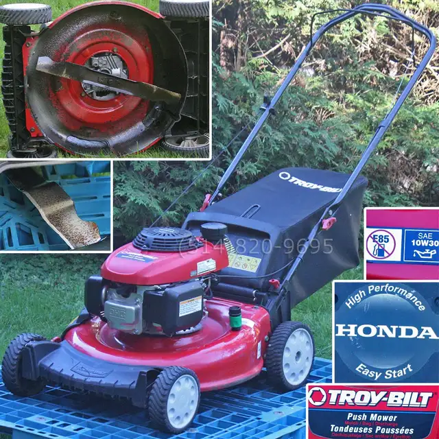 Tondeuse à gazon 21' Honda 160cc OHC avec sac gas lawn mower