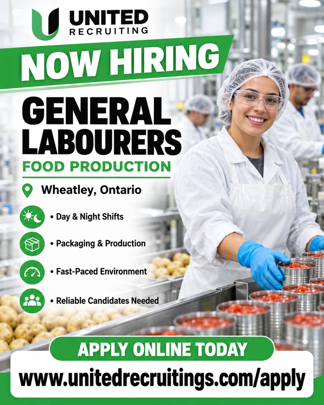 General Labor Needed - START ASAP