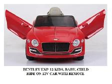 BENTLEY EXP-12 KIDS, BABY, CHILD RIDE ON 12V CAR WITH REMOTE - Photo 2