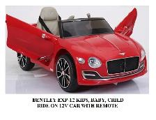 BENTLEY EXP-12 KIDS, BABY, CHILD RIDE ON 12V CAR WITH REMOTE - Photo 3