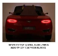 BENTLEY EXP-12 KIDS, BABY, CHILD RIDE ON 12V CAR WITH REMOTE - Photo 9