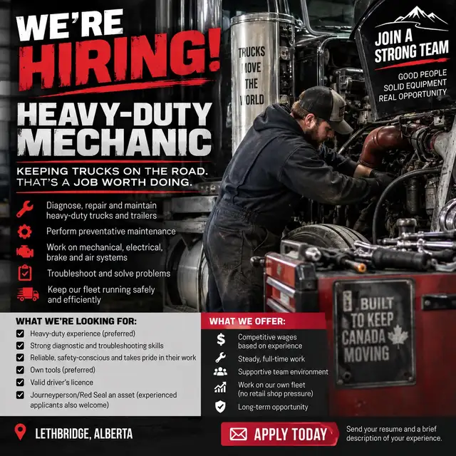 Heavy Duty Technician