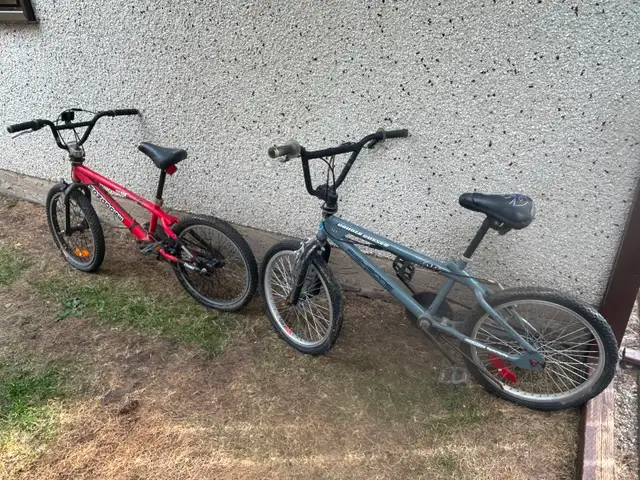 Vintage BMX bikes.....Mongoose....Fishbone