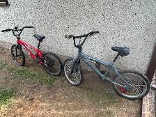 Vintage BMX bikes.....Mongoose....Fishbone