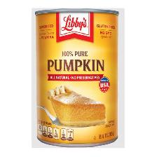 Libby's 100 Percent Pure Pumpkin Filling