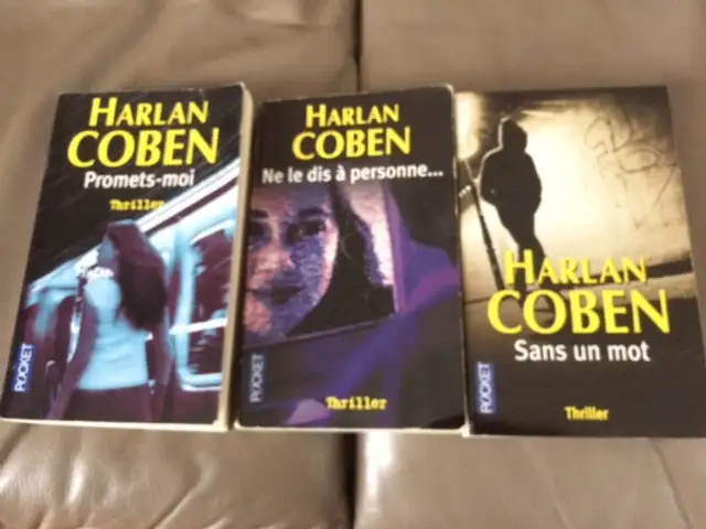 6 ROMANS NEUFS D'HARLAN COBEN:2 PROMETS-MOI 507PAG: $5.00 CHACUN