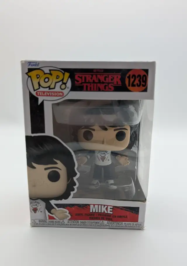 (B7763) Funko Pop 1239 Stranger Things Mike