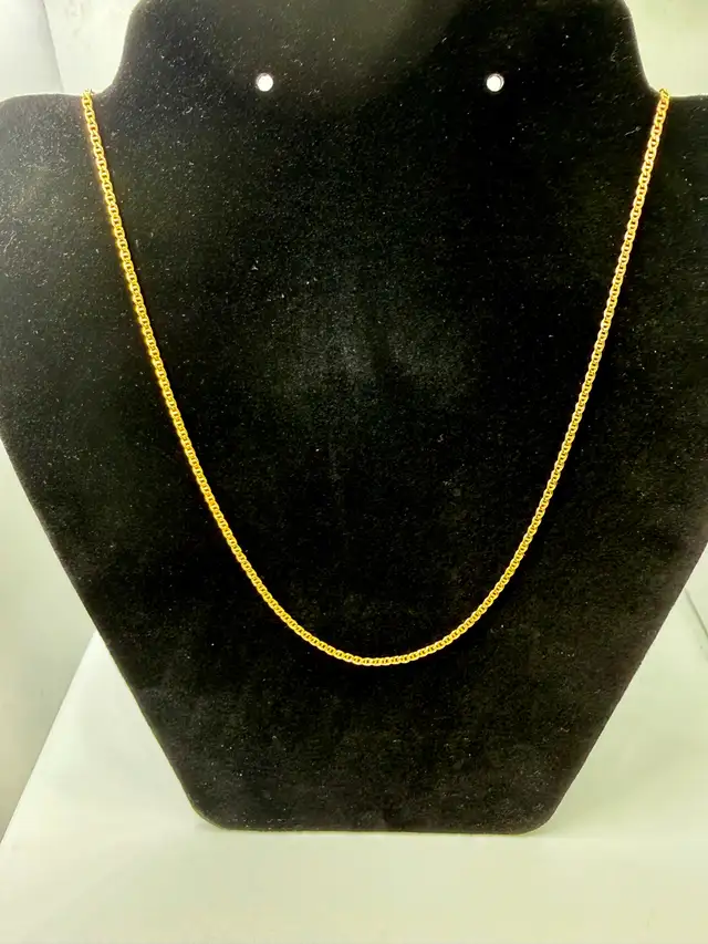 10K Gold Mariner Link Chain~20'