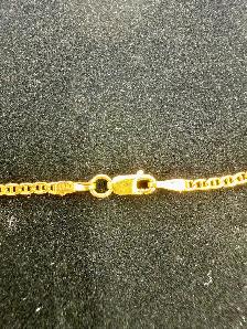 10K Gold Mariner Link Chain~20' - Photo 3