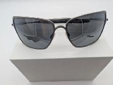 (B7552) Oakley Inmate Pewter Polarized Sunglasses 60mm Titani... - Photo 2
