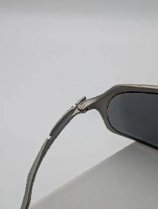 (B7552) Oakley Inmate Pewter Polarized Sunglasses 60mm Titani... - Photo 7