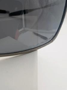 (B7552) Oakley Inmate Pewter Polarized Sunglasses 60mm Titani... - Photo 9