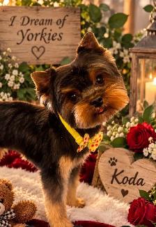 YORKSHIRE TERRIER ( TINY MALE 9 MONTH OLD)
