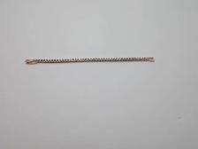 (B7101) Swarovski Matrix Green Crystal Tennis Bracelet Rose G... - Photo 2