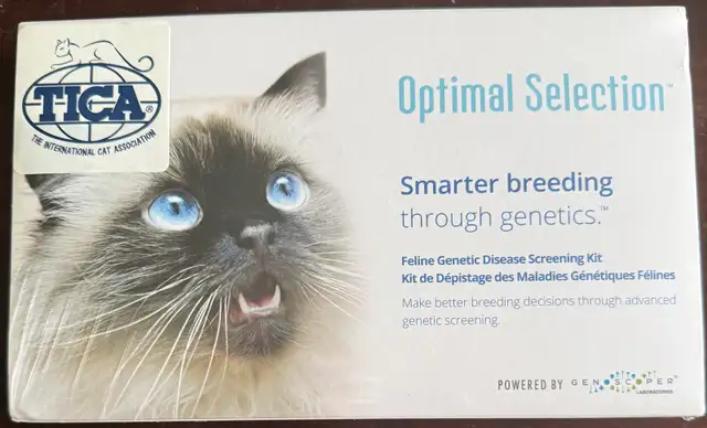 DNA test kit for cat