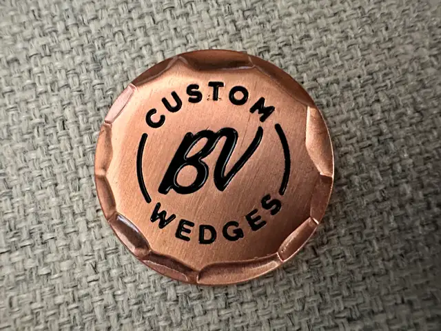 BRAND NEW! RARE! Titleist Custom BV Wedges Golf Ball Marker