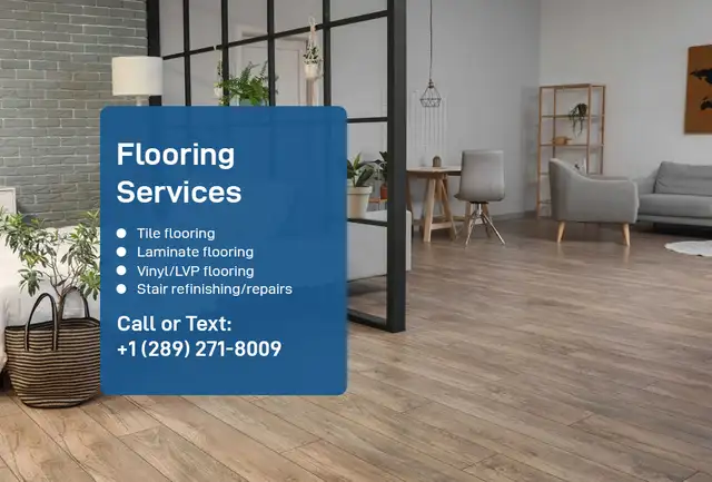 Tile, Laminate & Vinyl Flooring Work