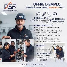 Offre emploi homme a tout faire