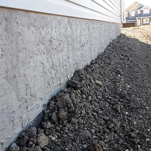 Professional Parging & Foundation Coating Services