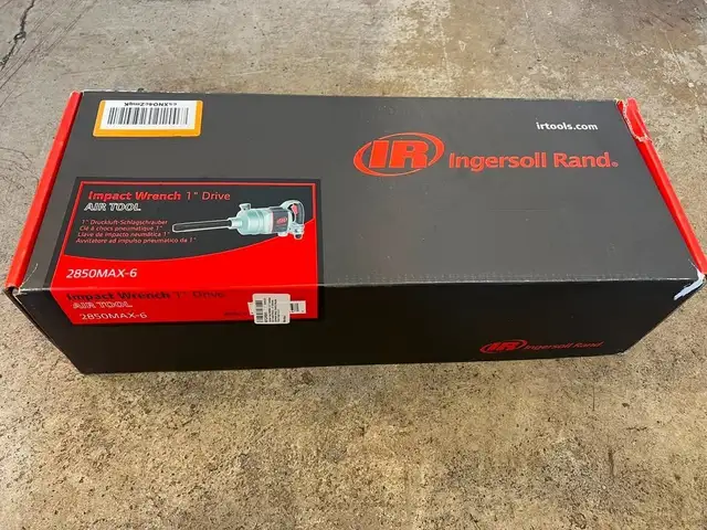 Ingersoll Rand 2850MAX-6 1' Drive Air Impact Wrench: Brand New
